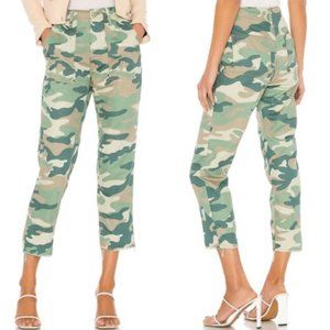 MOTHER The Shaker Camo Chop Crop Cropped Pants Size 28 EUC